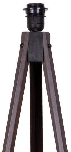 Brilagi - Stojacia lampa VELVET 1xE27/60W/230V wenge/šedá