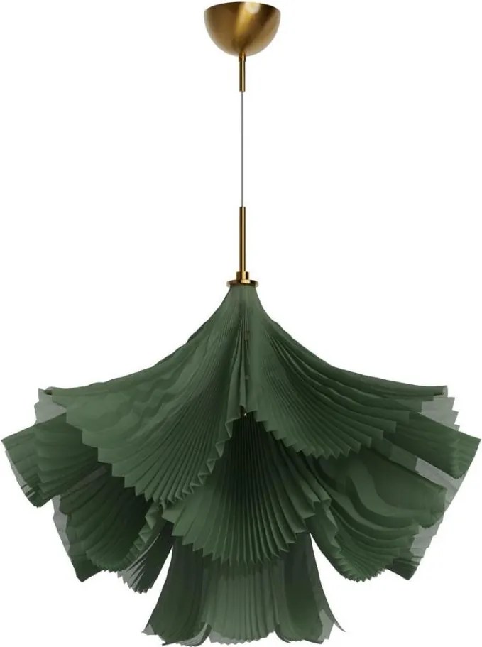 ByRydens 4202590-2501 - Závesné svietidlo na lanku JULIETTE 1xE27/8W/230V zelené