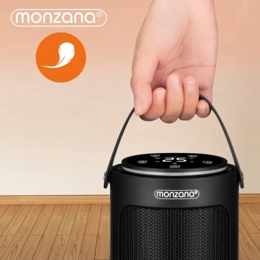 InternetovaZahrada Keramický ohrievač 2000W - čierny