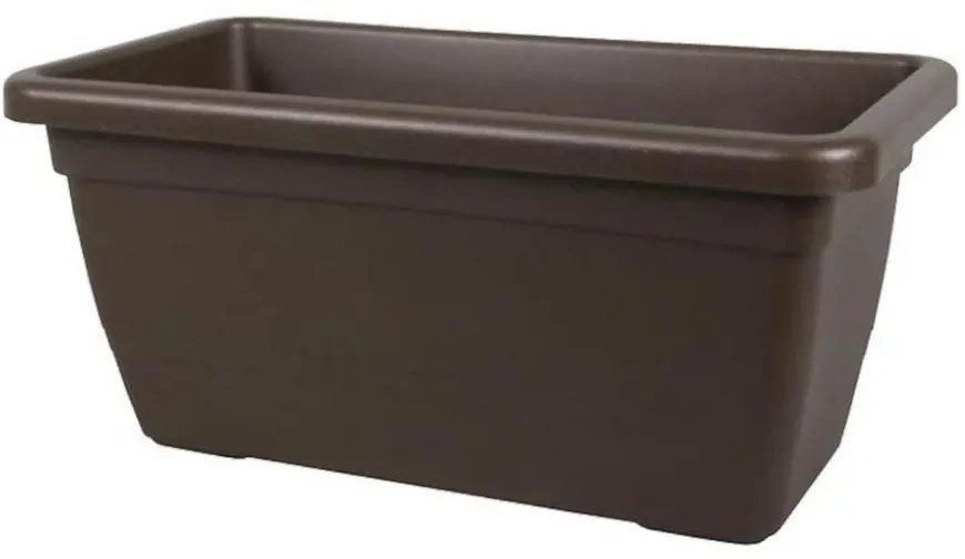 Kvetináč Anthea 50x25x23H/hnedá