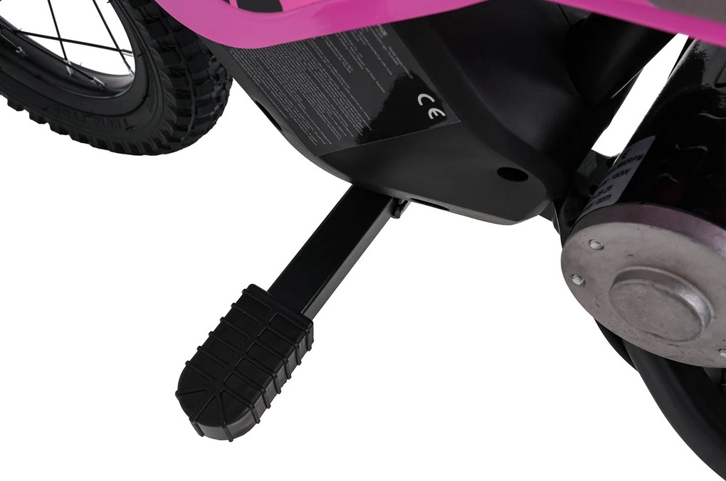 Ramiz Detský elektrický motocykel SHARK ružový