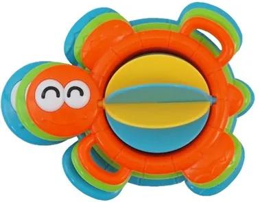 BABY MIX Nezaradené Edukačná hračka do kúpeľa Baby Mix želvička Oranžová |