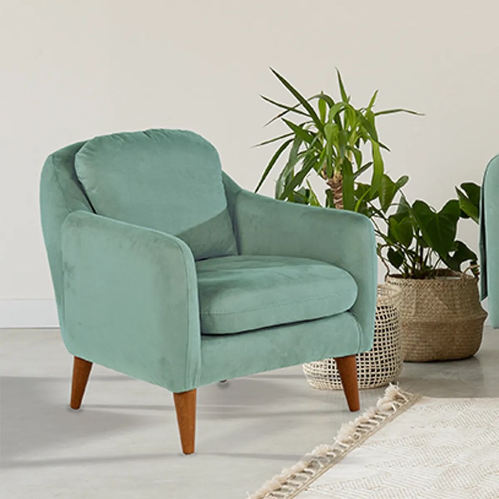 Kreslo Soli Berjer Sea Green