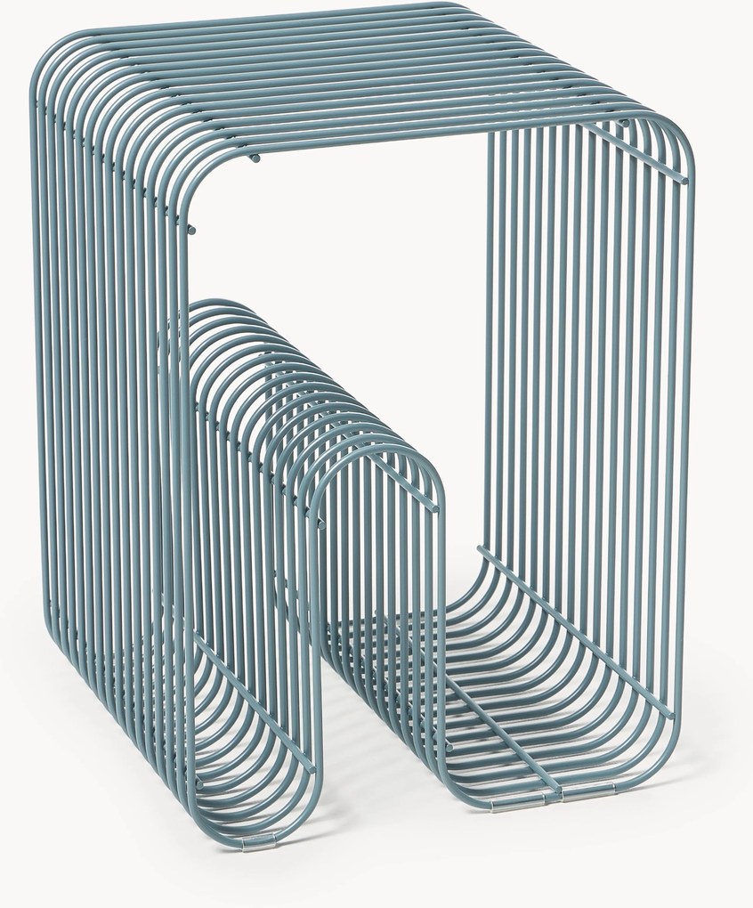 Kovová taburetka Curva