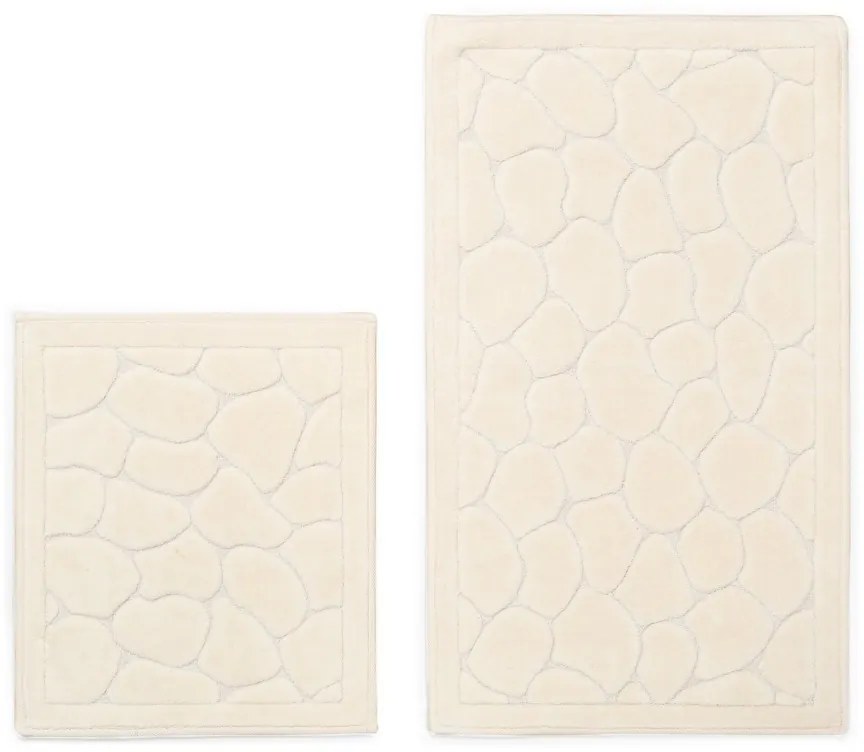 Súprava 2 kusov kúpeľňových predložiek Dante II. béžová