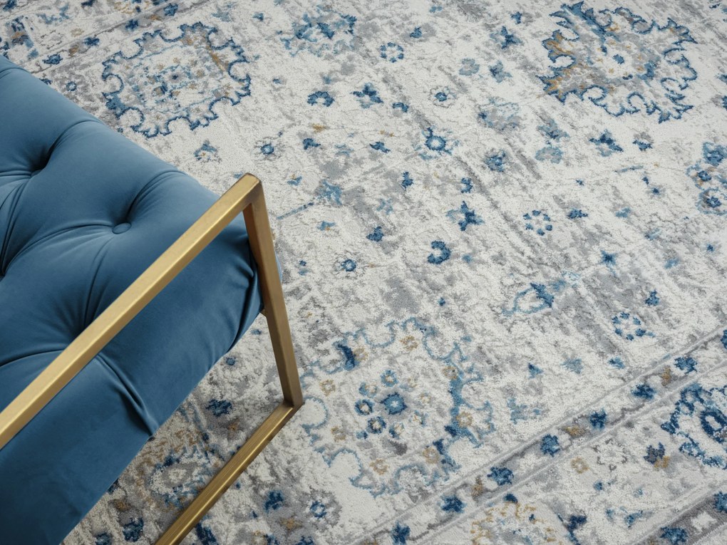 My Flair, Kusový koberec My Heriz 3 Beige, 80x150, béžová, chodba / predsieň