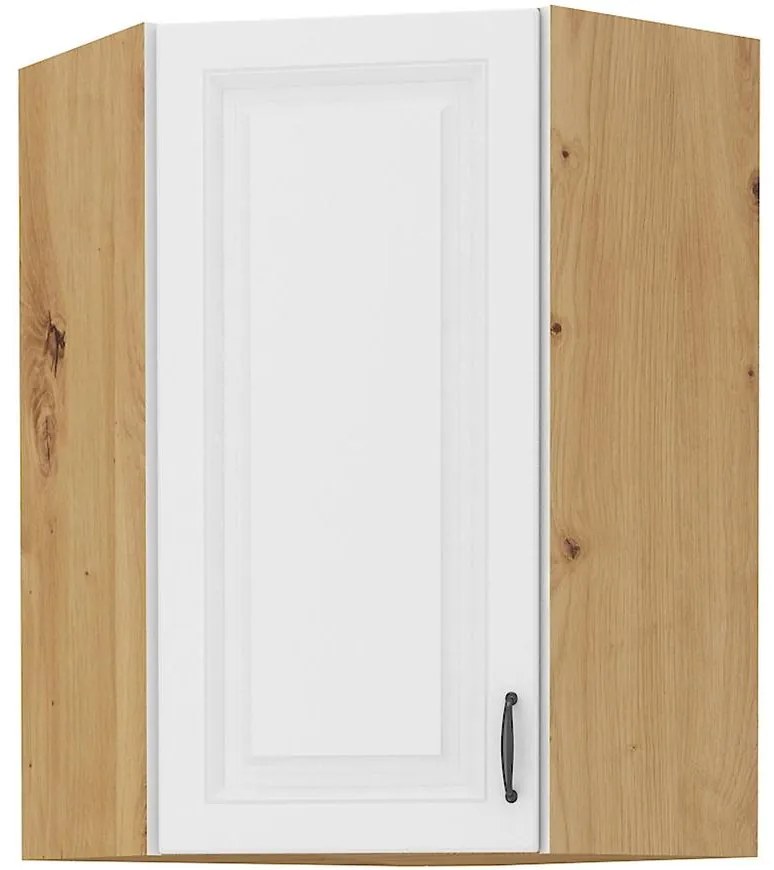 Skrinka do kuchyne STILO biely/ARTISAN 60X60 GN-90 1F (45°)