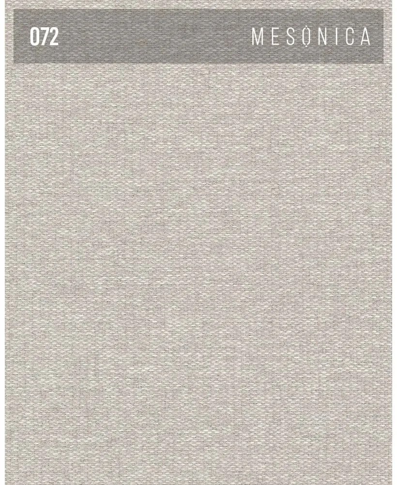 Béžová čalúnená dvojlôžková posteľ s úložným priestorom s roštom 180x200 cm Bufo - MESONICA