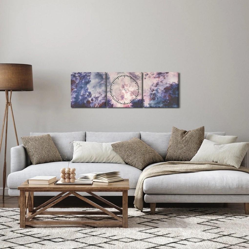 Obraz - Fantasy (s hodinami) (90x30 cm)