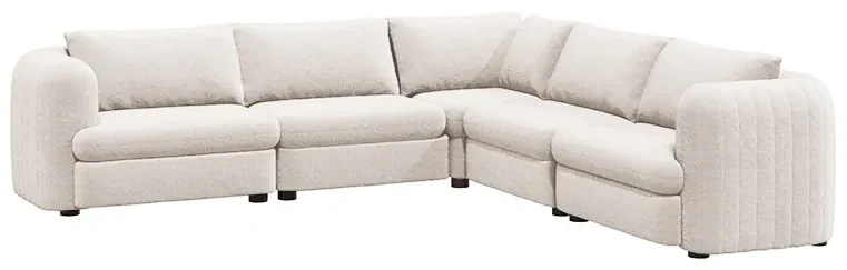 PROXIMA.store - Luxusný minimalistický rohový gauč PLEASURE MAX DRUH LÁTKY: TENDER WAY - 63