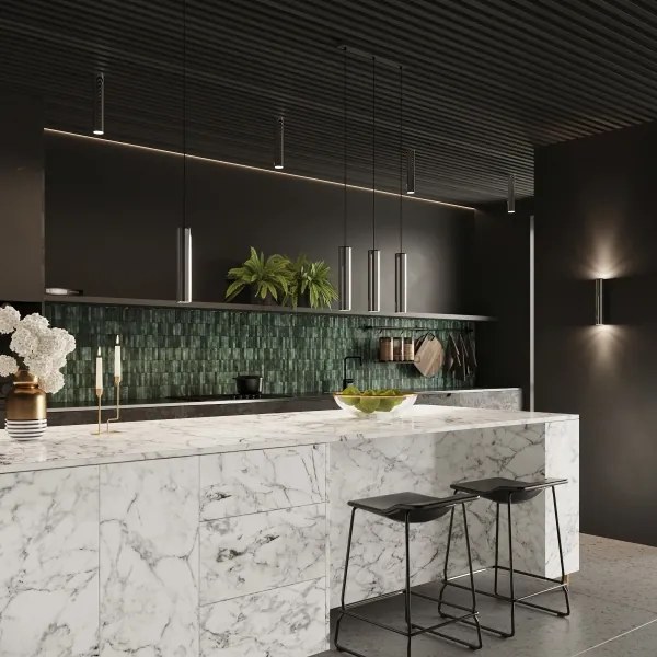 Sollux SL.1204 - Luster na lanku LAGOS 1xGU10/10W/230V chróm