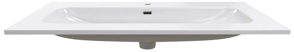 Keramické umývadlo Fly 100-46 DP biele