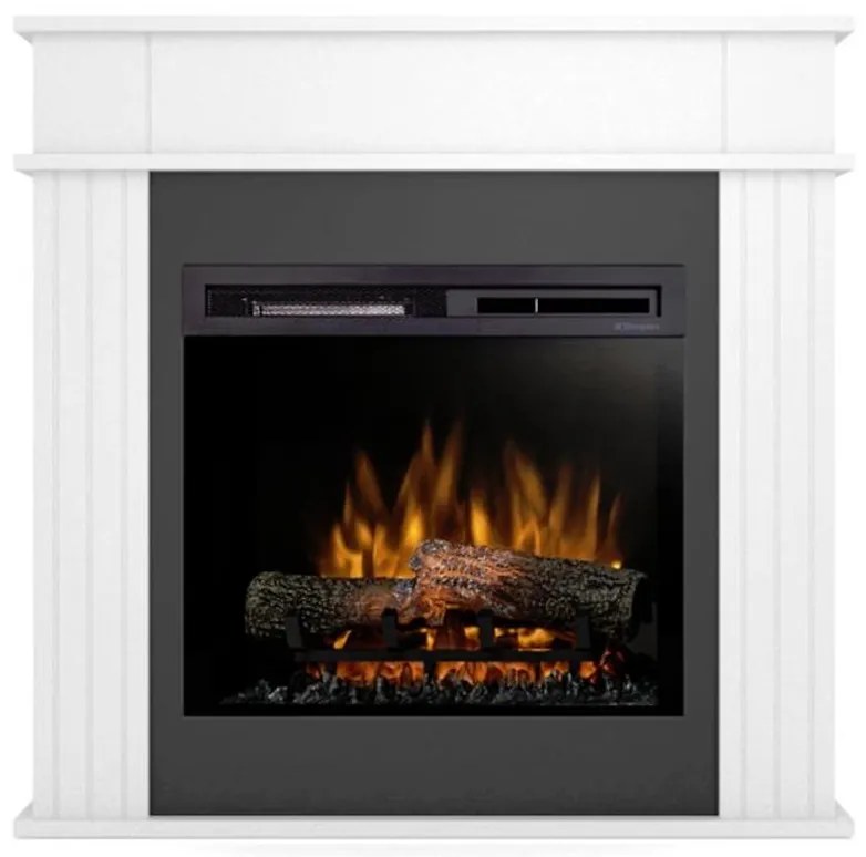 Elektrický krb Tetlin 23  biely