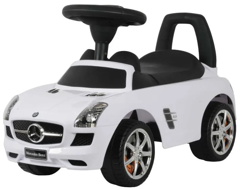 EcoToys Detské odrážadlo, vozítko Mercedes SLS, biela, 332
