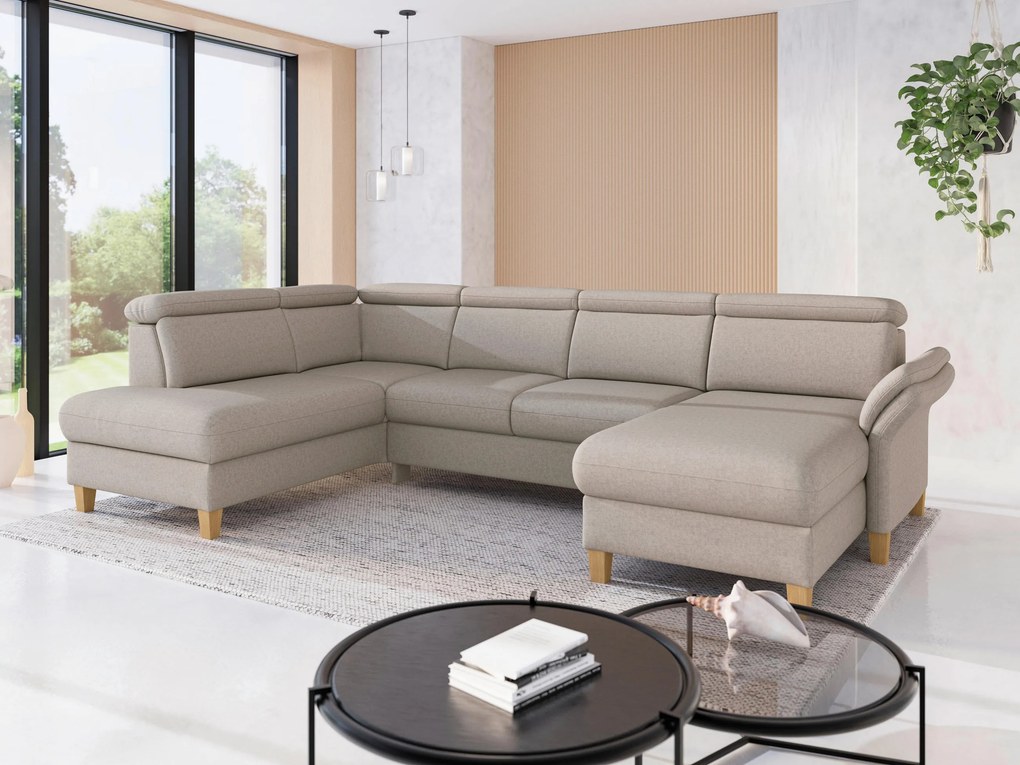 XXXLutz SEDACIA SÚPRAVA, textil, taupe Sit & More - Sedačky - 00014402579Q