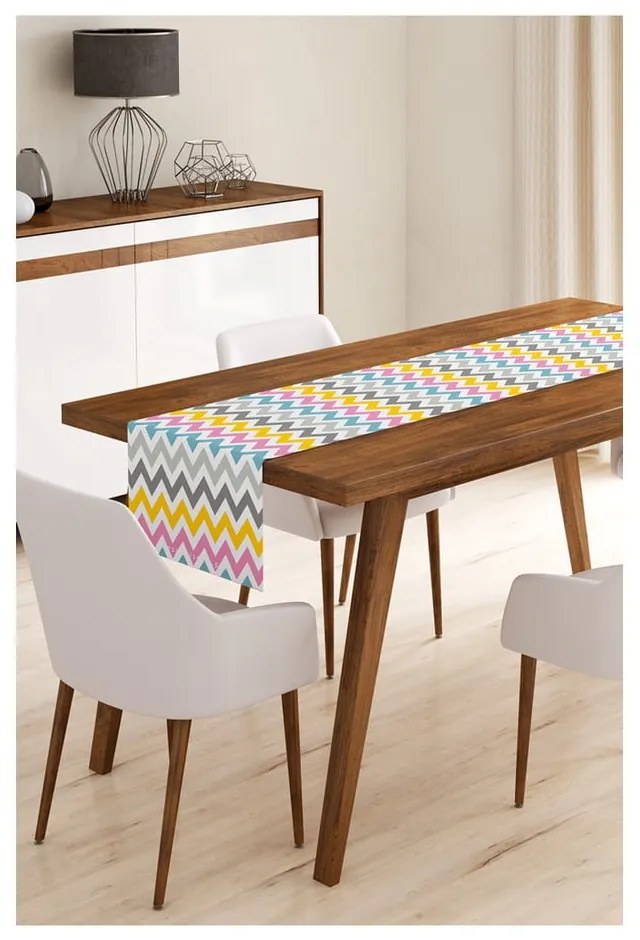 Behúň na stôl z mikrovlákna Minimalist Cushion Covers Colorful, 45 x 140 cm