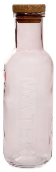 Karafa MAEVE ružová s korkom 891026 1L