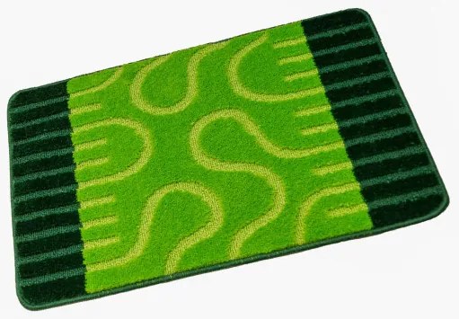 Sada kúpeľňových koberčekov RONDA zelená