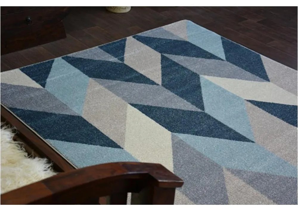 Kusový koberec Jode modrý 240x330cm