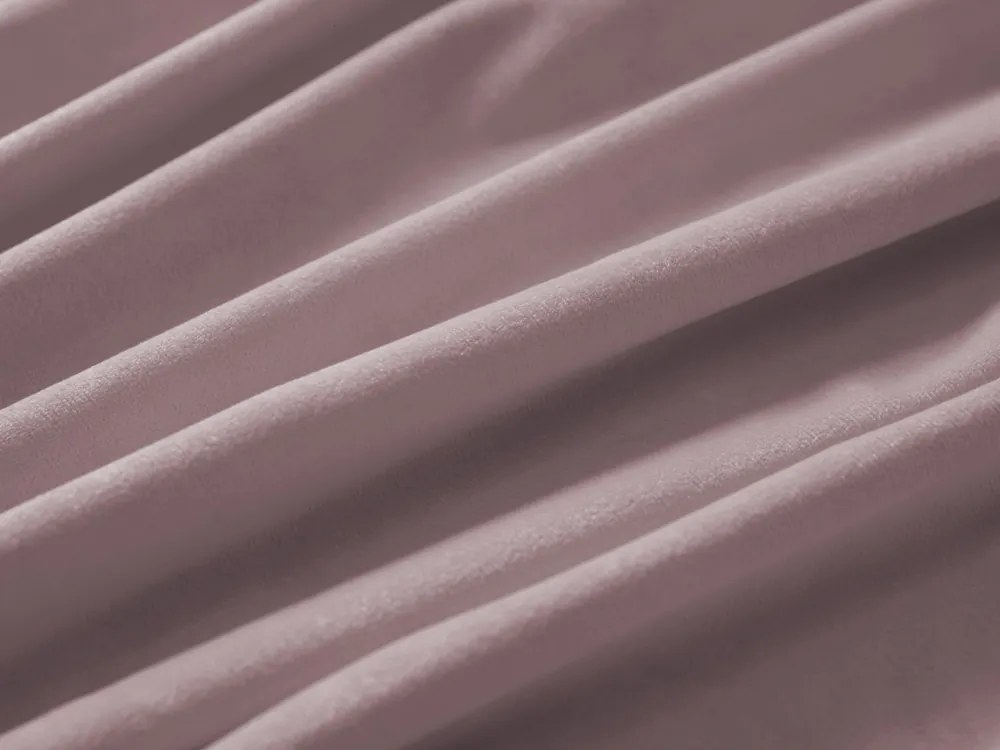 Biante Zamatový oválny obrus Velvet Prémium SVP-031 Tmavo staroružový 140x200 cm