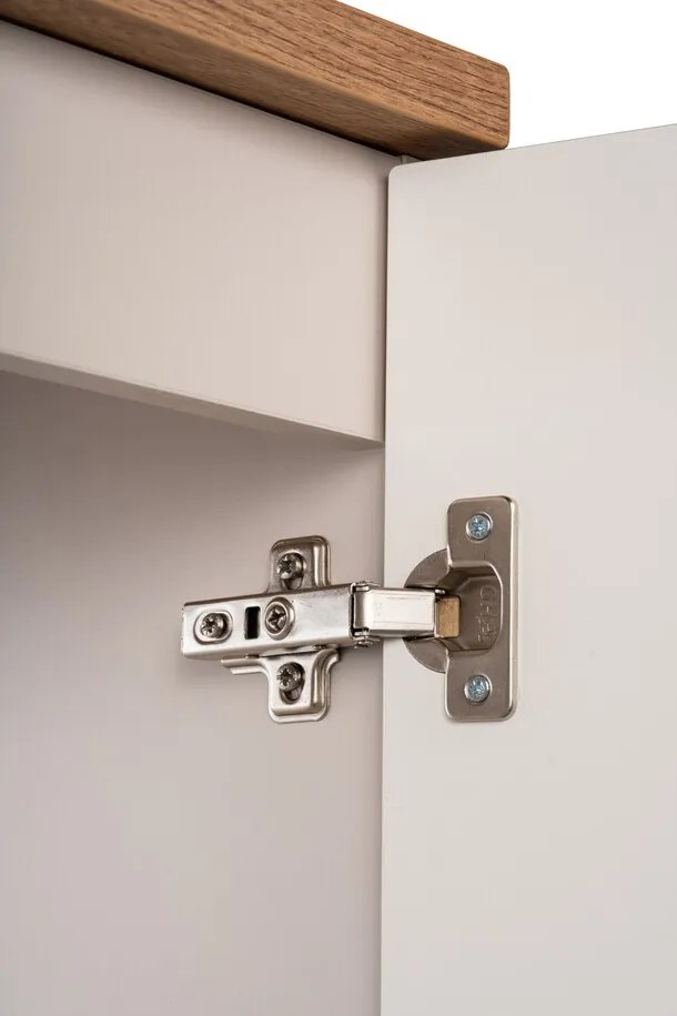 Závesná kúpeľňová skrinka Nova Cashmere 81-30-1D kašmírová