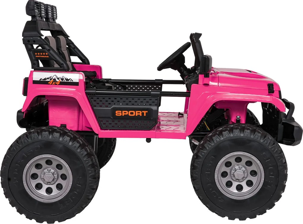 Ramiz Extrémne športové vozidlo 4x4 Variabilná veľkosť Ružová