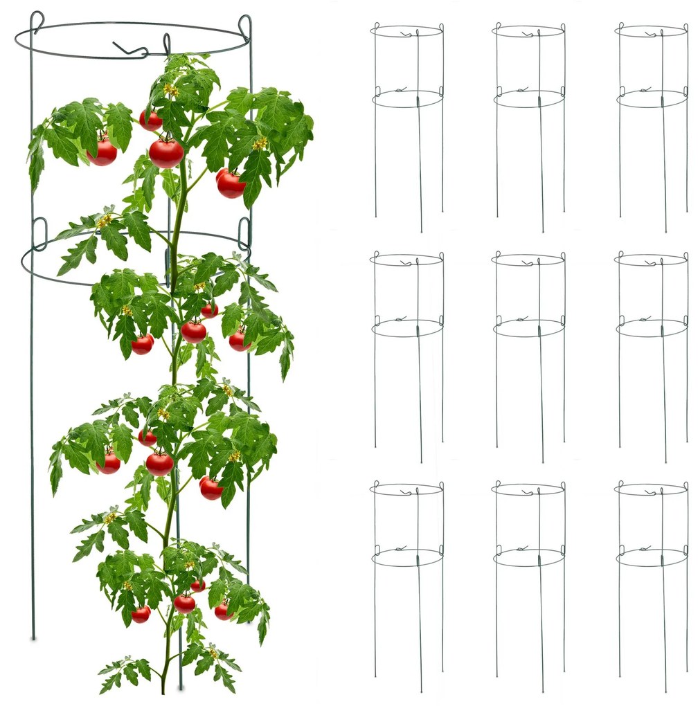 Kovová podpera na rajčiny 10 ks, RD44641