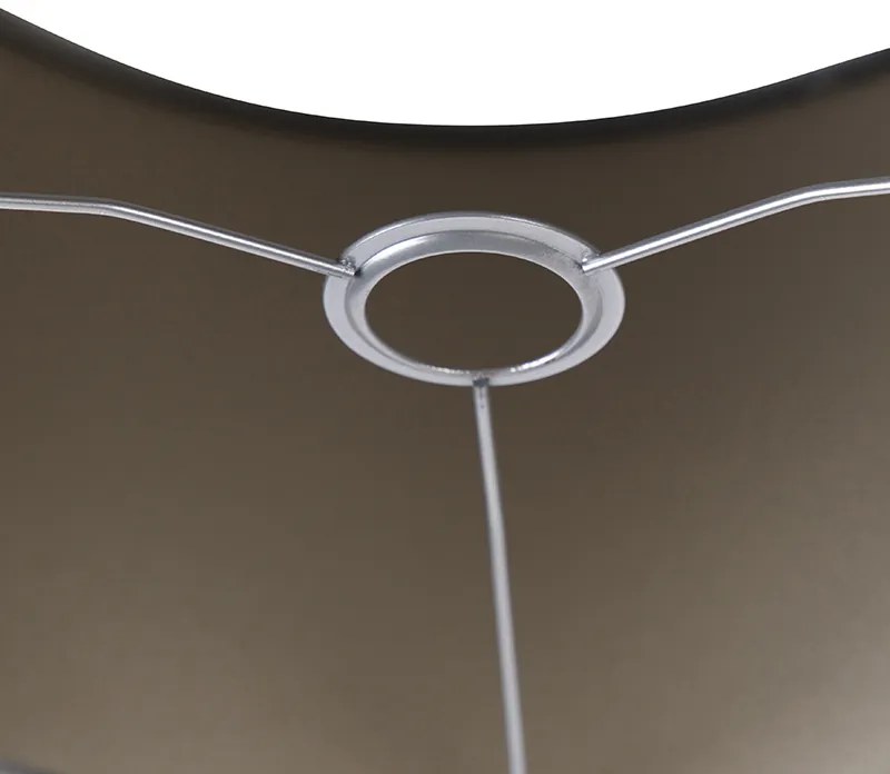 Zamatový tienidlo sivé 35/35/20