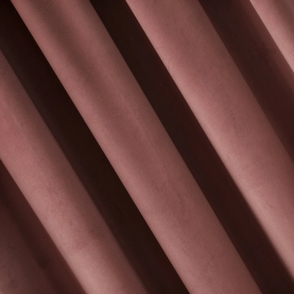 ZATEMŇOVACÍ ZÁVES NA PÁSKE PIERRE CARDIN SIBEL 140X270 CM STARORUŽOVÁ