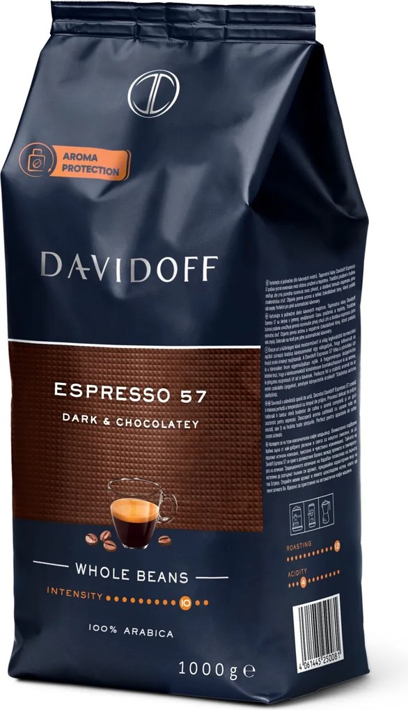 DAVIDOFF CAFÉ Espresso 57 - 1 kg zrnkovej kávy