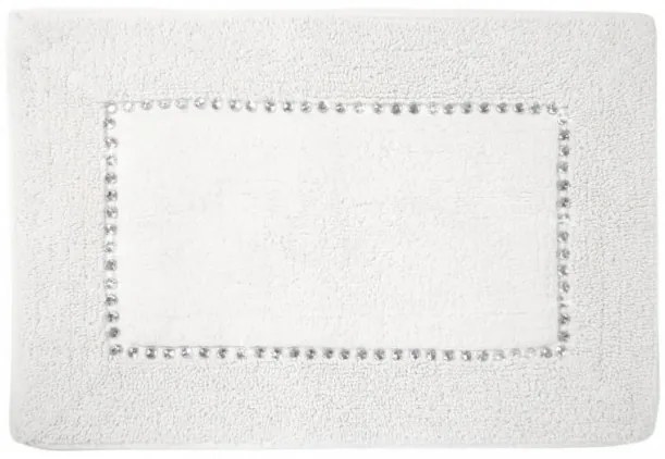 Kúpeľňový koberček CHIC biely