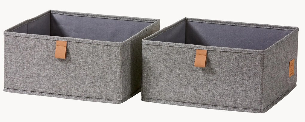 Úložné škatule Premium, 2 ks