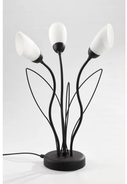 Jupiter 2065 - Stolová lampa GLORIOSA 3xG9/14W/230V čierna