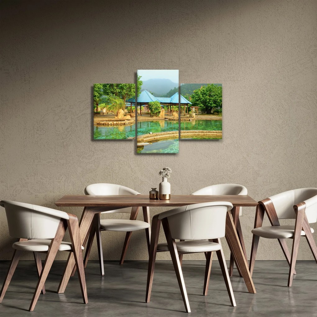 Obraz - Shanghai hotel park (90x60 cm)
