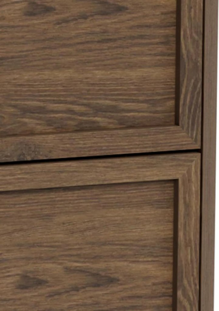 Komoda Palmdale 80 cm dub kouřový