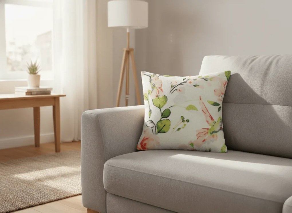 Mikroplyšová obliečka na vankúšik BRONEA 45x45 cm, farebný