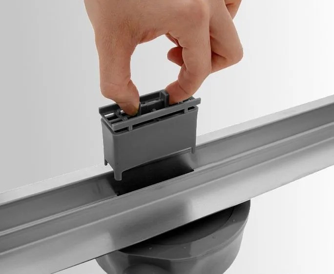 Sprchový žľab maxmax Mexen FLAT 360 SLIM - čierny, 1741070