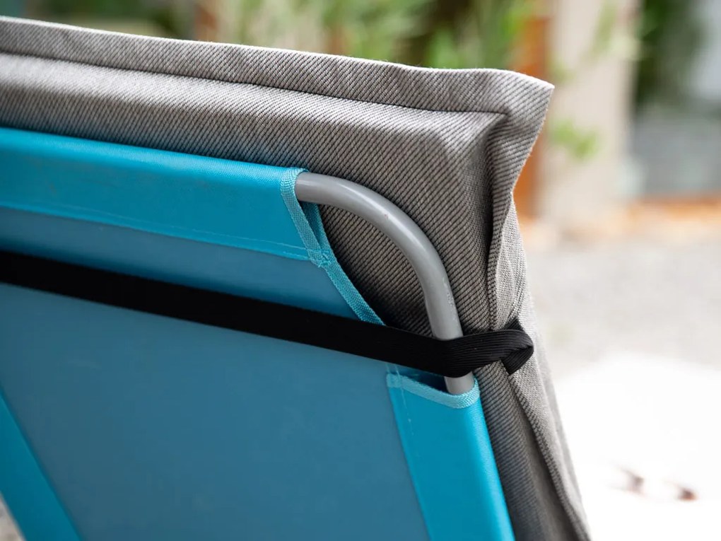 Polstrovanie / podsedák na ležadlo SHINE sivé