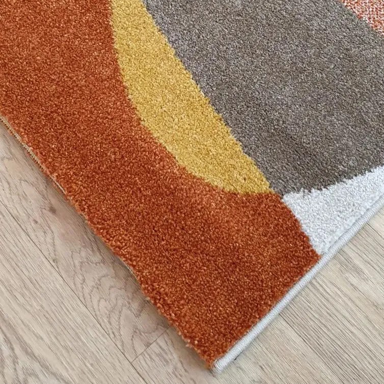 Kusový koberec Achat 618 Rust cream, 80x150, viacfarebná, obývacia izba, Spoltex