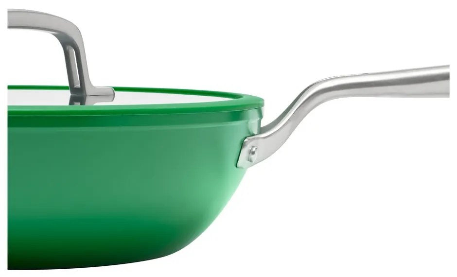Wok hliníková panvica s pokrievkou/s nepriľnavým povrchom ø 28 cm Meda 3.0 – FABINI