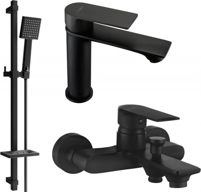 Mexen Royo DQ45 vaňová súprava, čierna - 72203DQ45-70