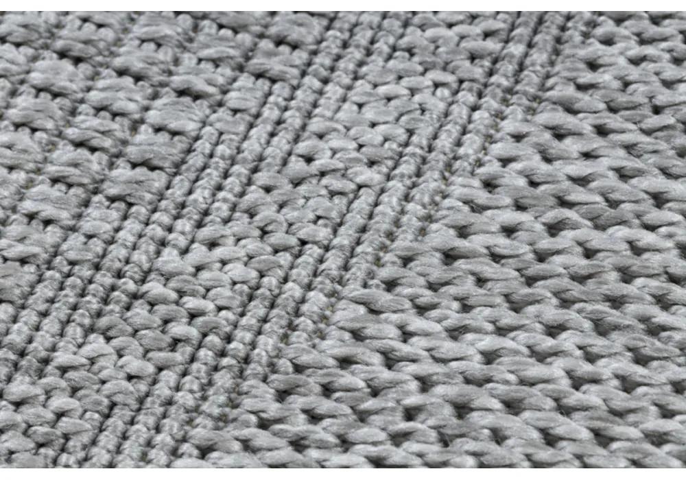 Kusový koberec Duhra šedý kruh 200cm