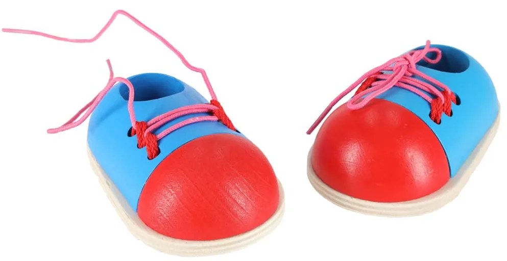 KIK Vzdelávacia súprava na učenie zaväzovania šnúrok 2s