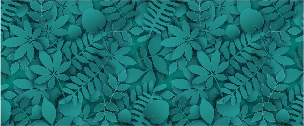 Obraz listov (120x50 cm)