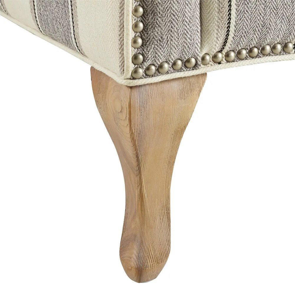 Sivé/béžové kreslo Reva – Støraa