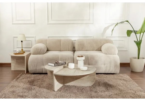 SADA 2x Konferenčný stolík ORION béžová