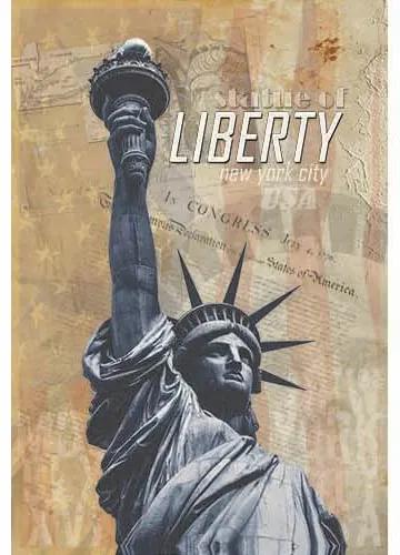 Ceduľa Socha Slobody - USA Liberty
