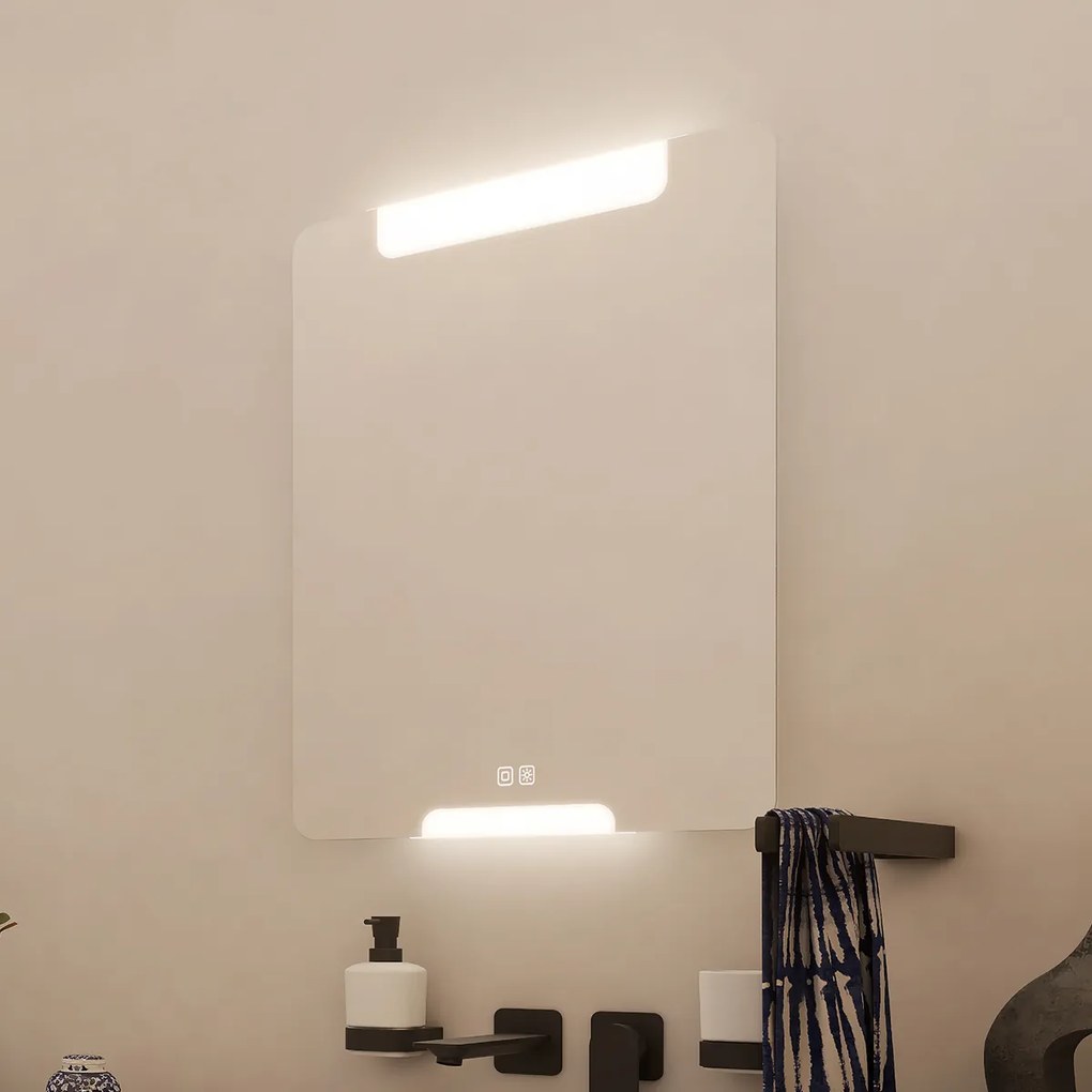 Nimco LED zrkadlo 600x800 s dvoma dotykovými senzormi - ZP 22002VX