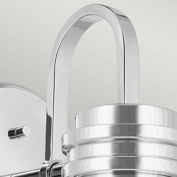 Kichler KL-FARUM1-CH - LED Kúpeľňová lampa FARUM 1xG9/3W/230V lesklý chróm