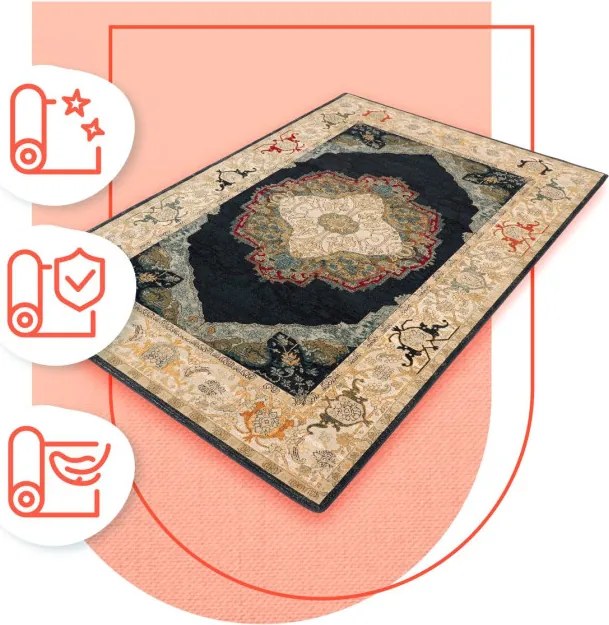 Koberec Dywilan Polonia Palazzo Velvet Navy